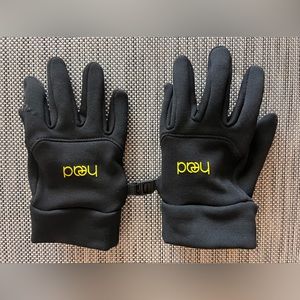 Head Kids Size M Black Touchscreen Gloves Youth M Medium